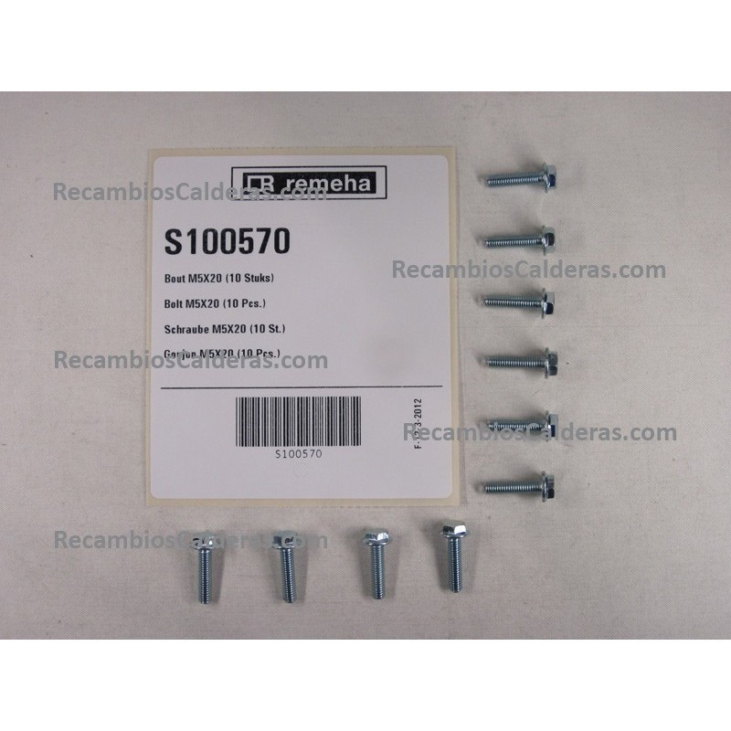 Bolt M5X20 (10 Pcs.)