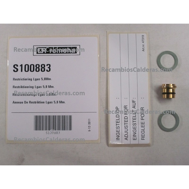 Restriktionring Lgas 5,8 Mm.