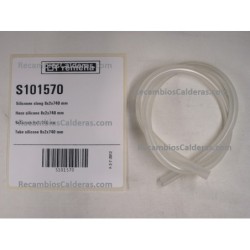 Hose silicone 8x2x740 mm