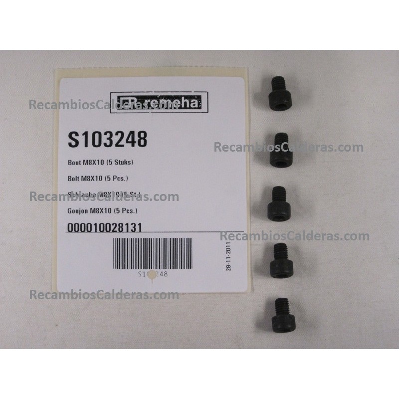 Bolt M8X10 (5 Pcs.)