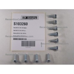 Bolt M 8 X 20 (10 Pcs.)