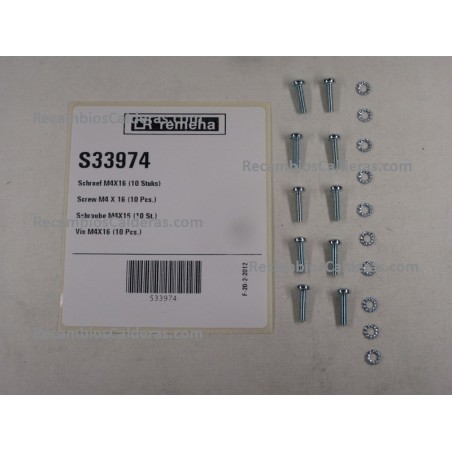 Screw M4 X 16 (10 Pcs.)