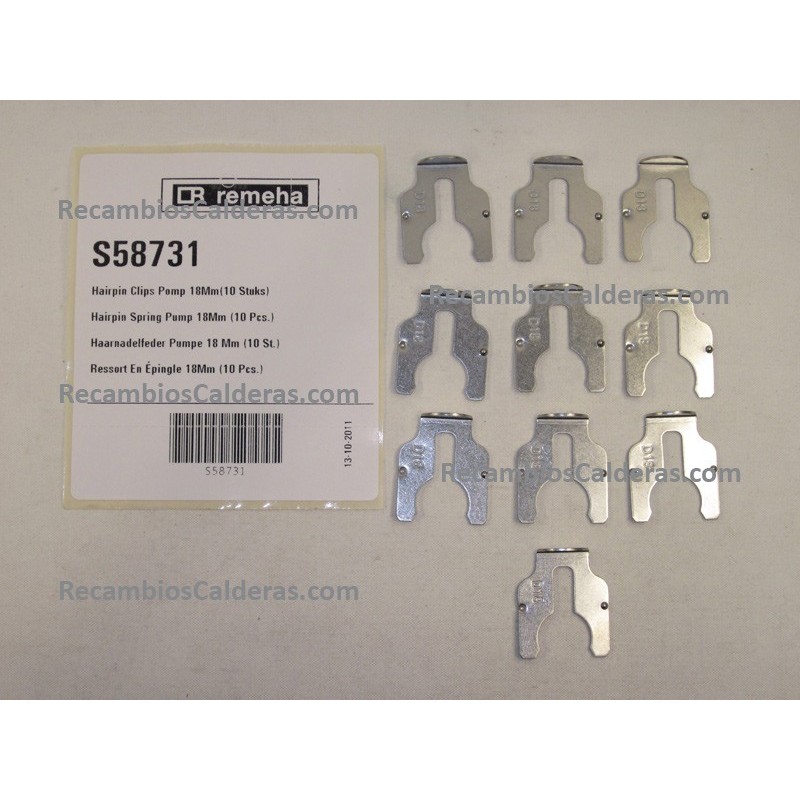 CLIPS BOMBA 18mm (10 pcs.)