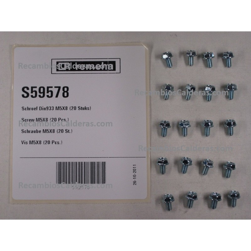 Screw M5X8 (20 Pcs.)