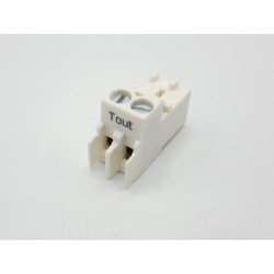 Connector outdoor temp. sensor (white)