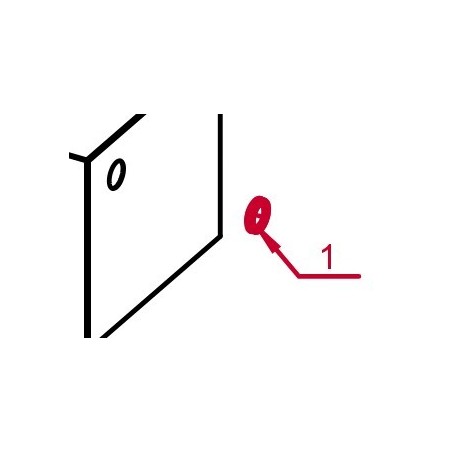 Tapa de liberación de aplicación transparente.