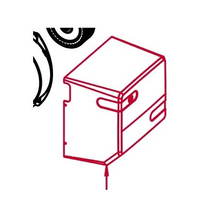 Tapa quemadora fbr roja