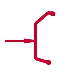 Tubo de envío de bomba gr. - válvula gr.