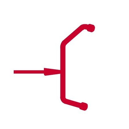 Tubo de envío de bomba gr. - válvula gr.