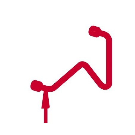 Tubo de impulsión de bomba-portaboquilla tamaño