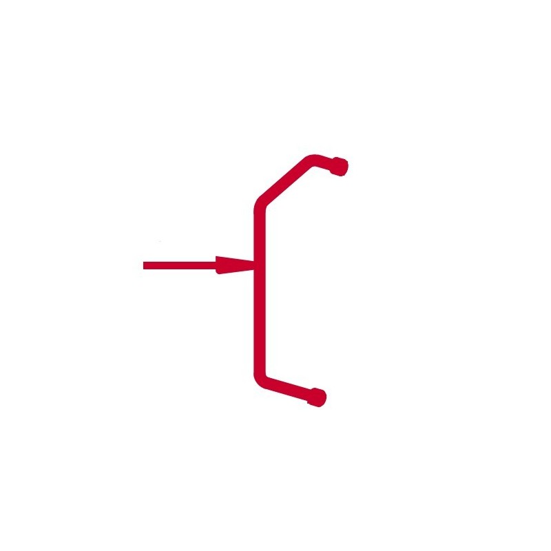 Tubo de envío de bomba gr. - válvula gr.