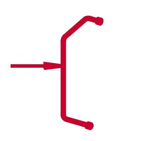 Tubo de envío de bomba gr. - válvula gr.