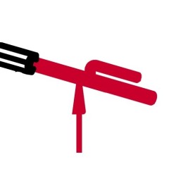 Tubo con indice gr.sald.