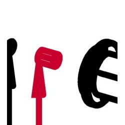 Casquillo cilíndrico de bronce sinterizado d12x18x25