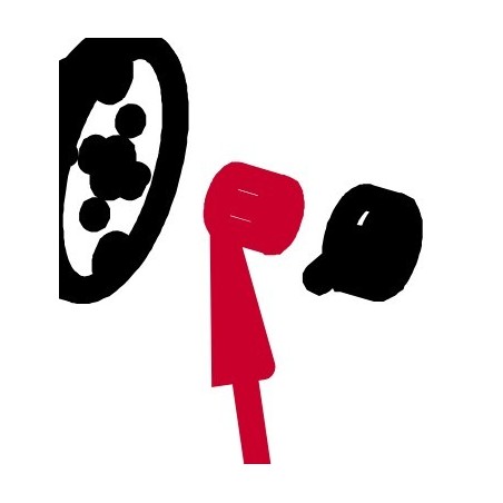 Casquillo cilíndrico de bronce sinterizado d12x16x16